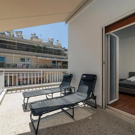 Skyline Penthouse 2bd Close To Metro Station * Athens
